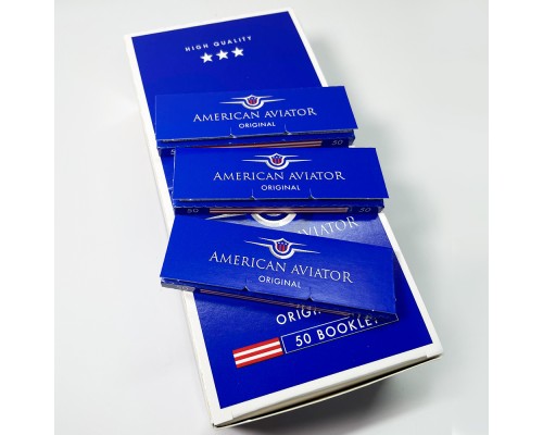 Бумага сигаретная American Aviator Shorts Original 50 листов Бумага сигаретная American Aviator Shorts Original 50 листов