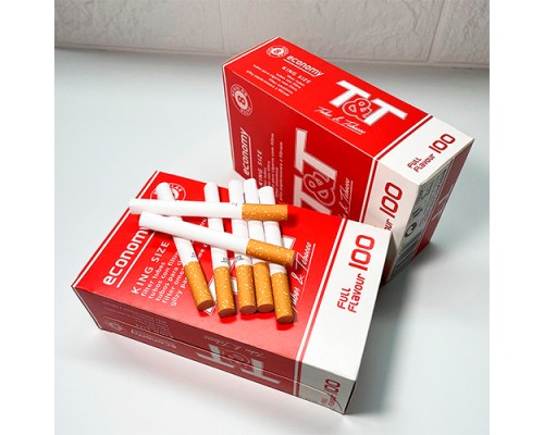 Гильзы для табака T&T Economy Full Flavour Regular Filter 8,1/15мм (100) Гильзы для табака T&T Economy Full Flavour Regular Filter 8,1/15мм (100)